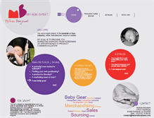 Tablet Screenshot of mylenebonjeant.com